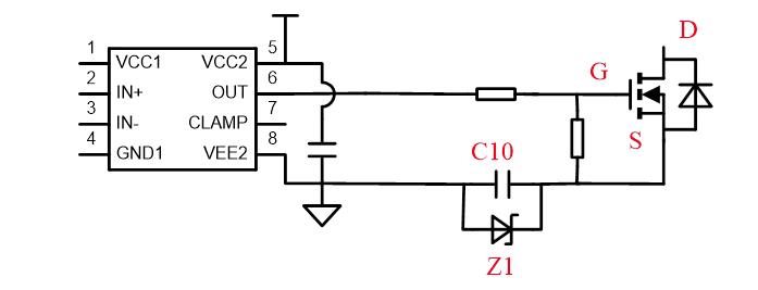 SiC MOSFET替代Si MOSFET,隻有單電源正電壓時如何實現負壓？