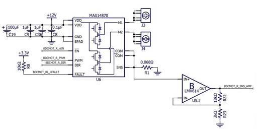 控製電機控製器的微控製器