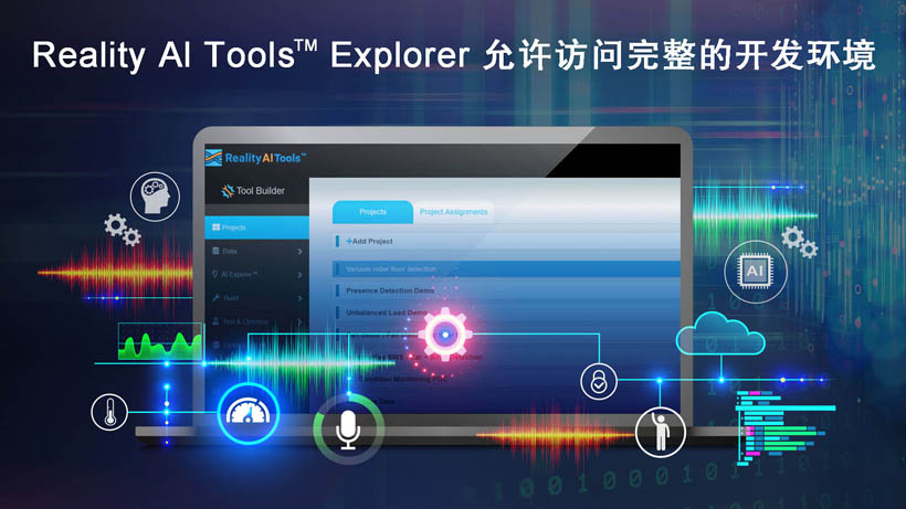全新Reality AI Explorer Tier，免費提供強大的AI/ML開發環境綜合評估“沙盒”