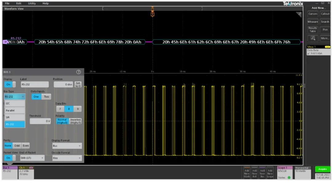 開啟TekHSI高速接口功能，加速波形數據遠程傳輸