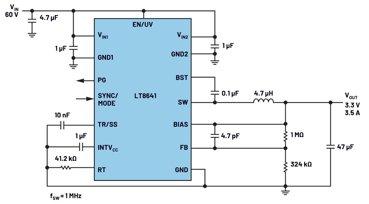 實現高降壓比的三種緊湊型解決方案