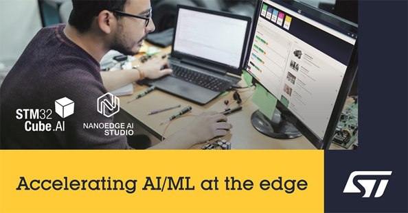 意法半導體嵌入式 AI 解決方案增加簡化機器學習開發的高級功能