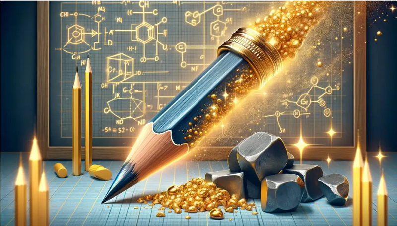 按特定順序堆疊5層石墨烯，鉛筆芯巧變電子“黃金”