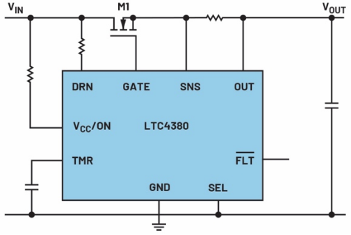 當過壓持續較長時間時，使用開關浪湧抑製器