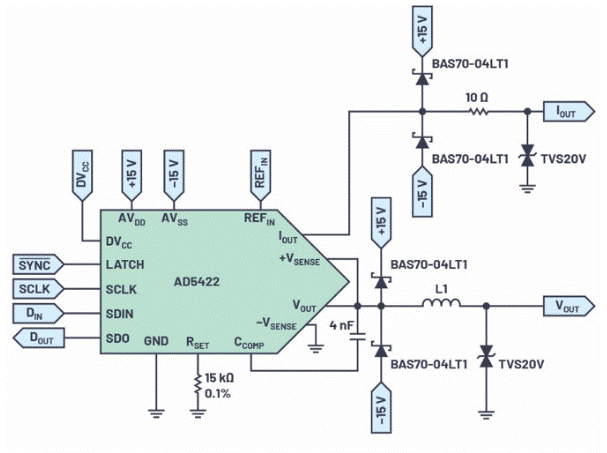 與微控製器完全隔離地控製輸出模塊