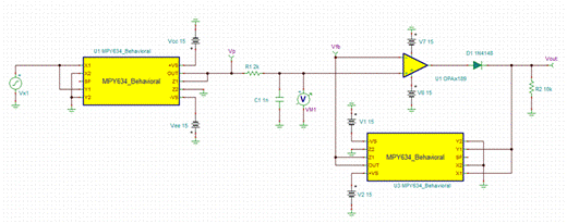 基於MPY634的有效值電路設計