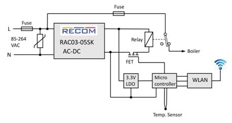 如何使用狀態檢測傳感器供電呢？