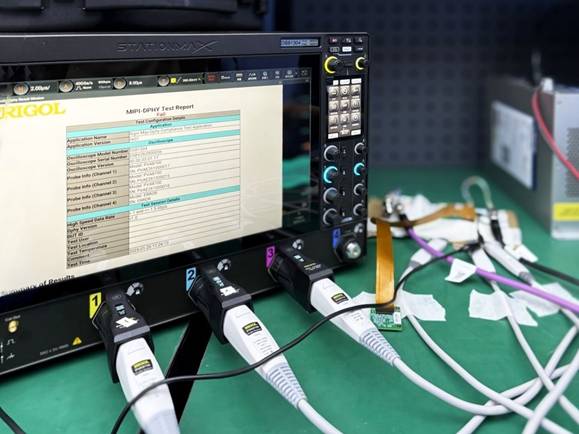  RIGOL高速伺服激光加工係統MIPI D－PHY一致性測試