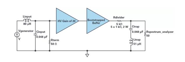 能否讓低壓放大器自舉來獲得高壓緩衝器？