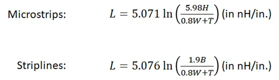 是否存在有關 PCB 走線電感的經驗法則？